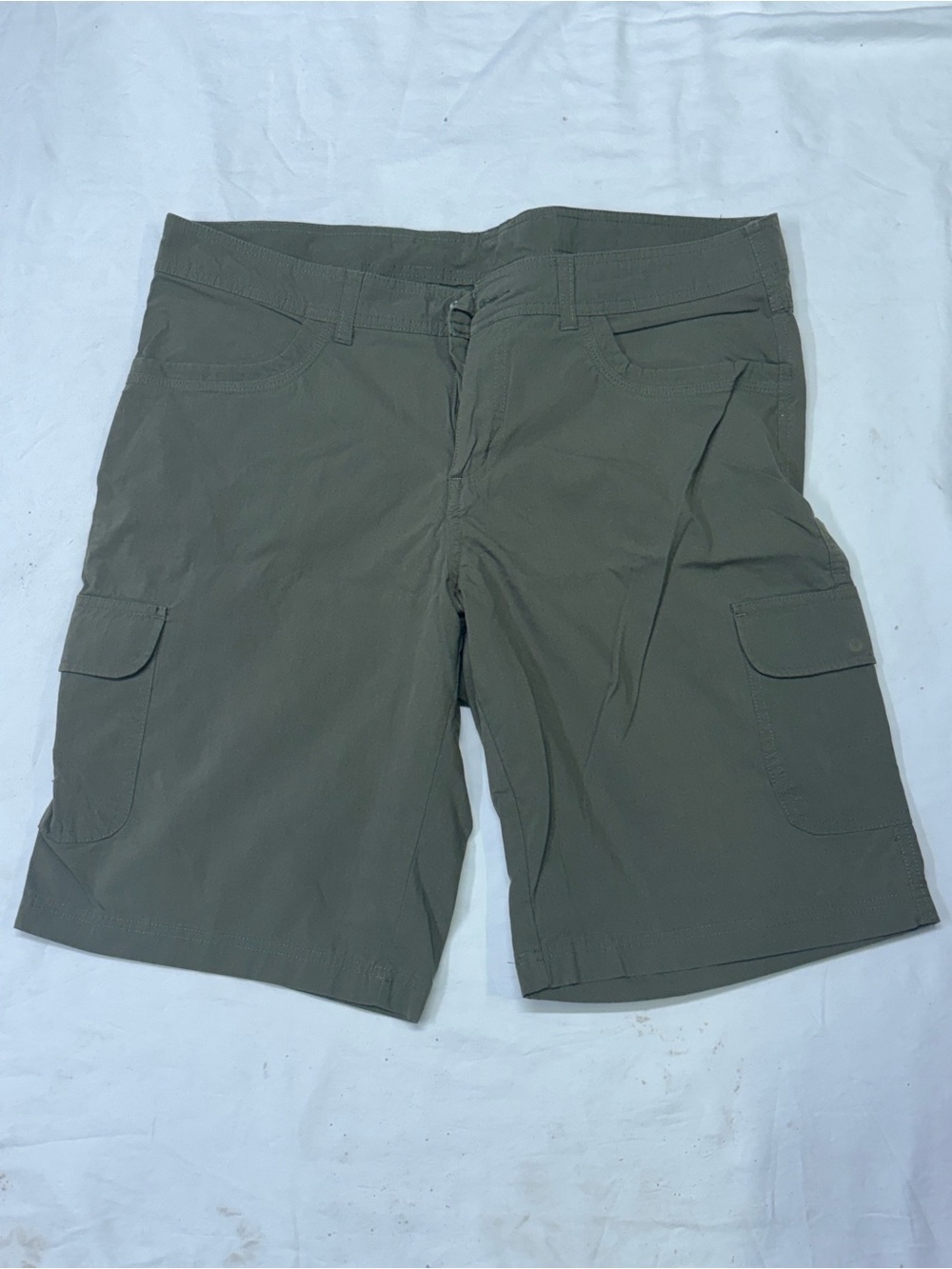 Women’s Olive Utility Cargo Shorts